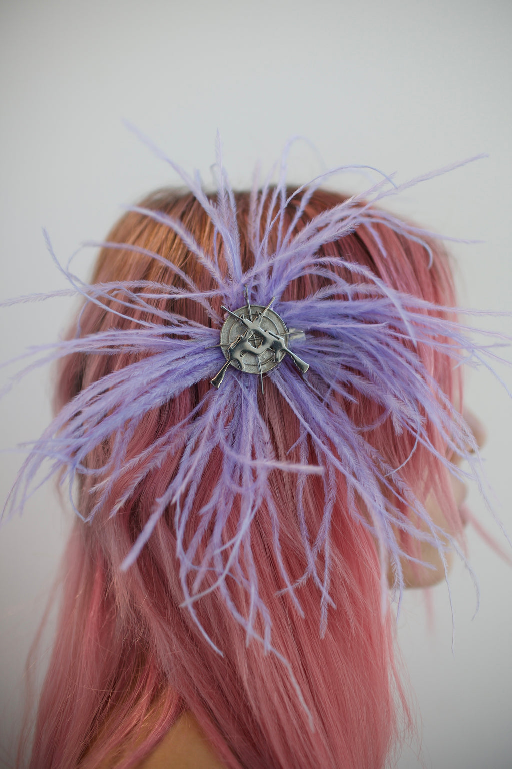 LILAC FEATHER ACCESSORY