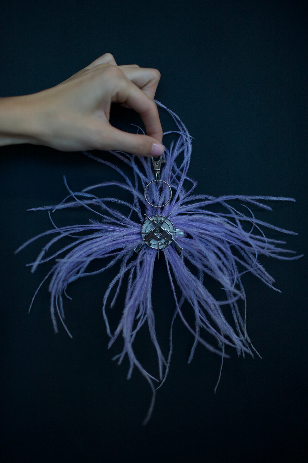 LILAC FEATHER ACCESSORY