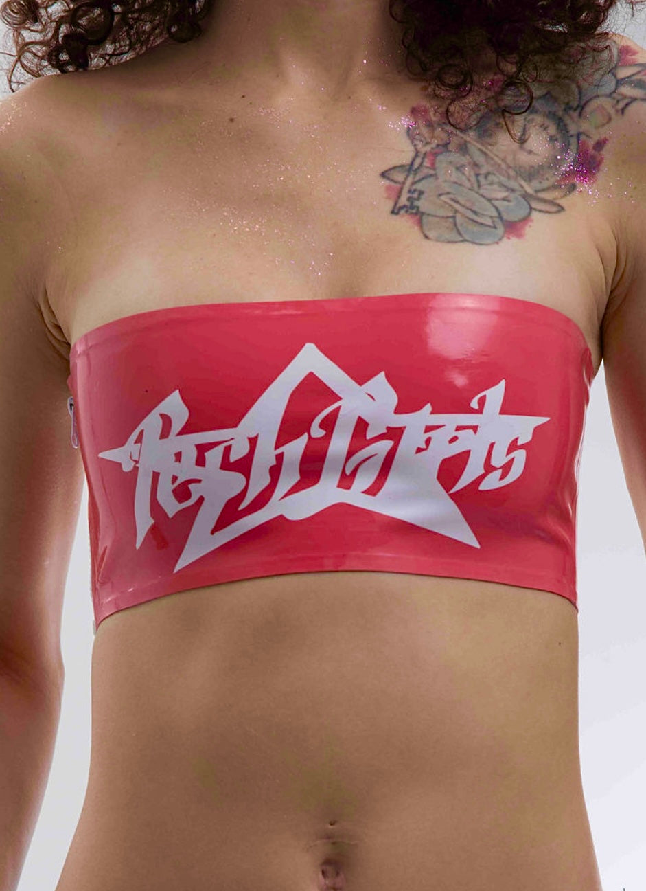 LATEX TUBE TOP