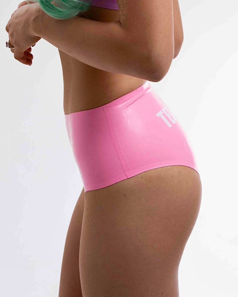LATEX TECHG1RLS BOOTY SHORTS